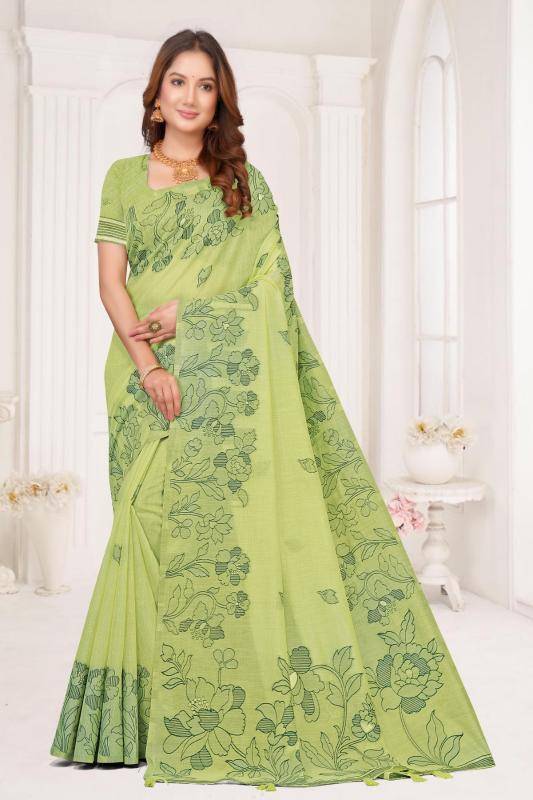 Tulsi WEC-1002 cotton Cotton saree wholesale